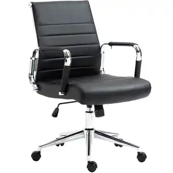 ManoMano Svita - elegance comfort Bürostuhl Schreibtischstuhl Drehstuhl Chefsessel Kunstleder Schwarz Angebot