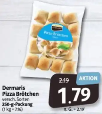 Markant Markt Dermaris Pizza Brötchen 250 g Packung Angebot