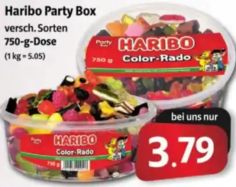 Markant Markt Haribo Party Box 750 g Dose Angebot