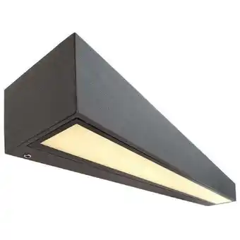 ManoMano Led Wandleuchte Linear ii in Dunkelgrau 20W 1760lm - grey - Deko-light Angebot