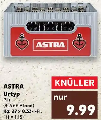 Kaufland ASTRA Urtyp Ka. 27x0,33 L-Fl. Angebot