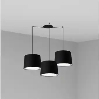 ManoMano Faro Barcelona - Faro conga - Dreifach zylindrisches Cluster Drop Light Schwarz, E27 Angebot