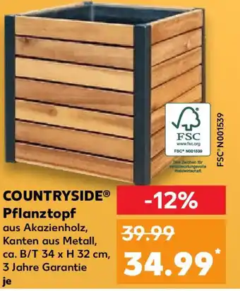 Kaufland COUNTRYSIDE Pflanztopf Angebot