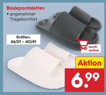 Netto Marken-Discount Badepantoletten Angebot