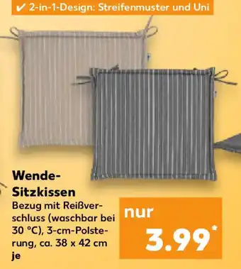 Kaufland Wende- Sitzkissen Angebot