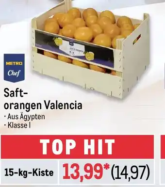 METRO METRO Chef Saftorangen Valencia 15kg Angebot