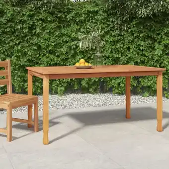 ManoMano Garden Esstisch,Gartentisch 150x90x75 cm Massivholz Teak vidaXL Angebot