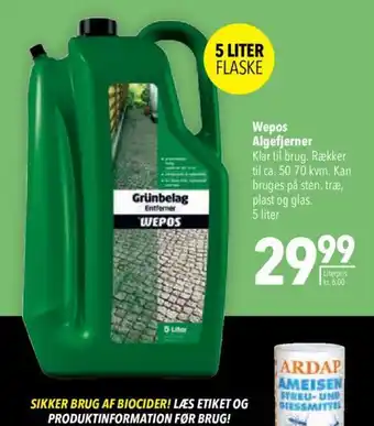 CITTI Markt Wepos Algefjerner 5 Liter Angebot