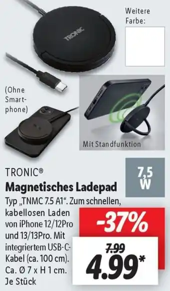 Lidl TRONIC Magnetisches Ladepad Angebot