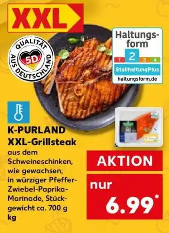 Kaufland K-PURLAND XXL-Grillsteak Angebot