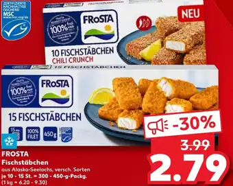 Kaufland FROSTA Fischstäbchen 300-450 g Packg. Angebot