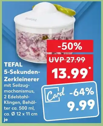 Kaufland TEFAL 5-Sekunden- Zerkleinerer Angebot