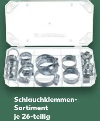 Kaufland Schlauchklemmen- Sortiment 26-teilig Angebot