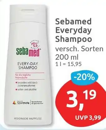 Budni Sebamed Everyday Shampoo 200 ml Angebot