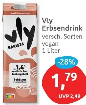 Budni Vly Erbsendrink 1 Liter Angebot