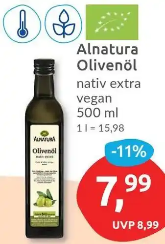 Budni Alnatura Olivenöl 500 ml Angebot