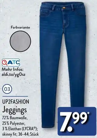 Aldi Nord UP2FASHION Jeggings Angebot