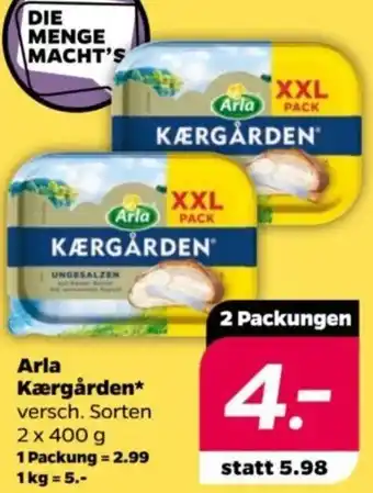 NETTO Arla Kærgården 2x400 g Angebot