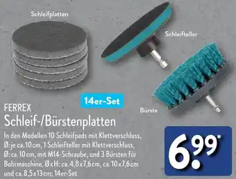 Aldi Nord FERREX Schleif-/Bürstenplatten Angebot