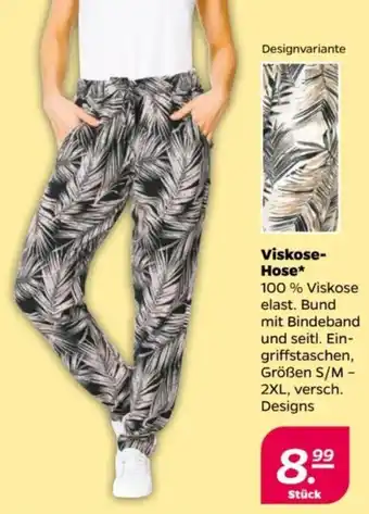 NETTO Viskose Hose Angebot