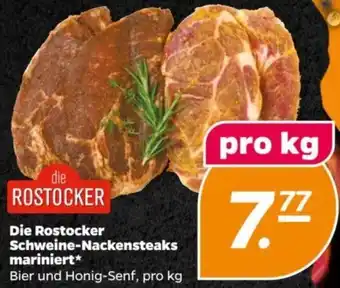 NETTO Die Rostocker Schweine-Nackensteaks mariniert Angebot