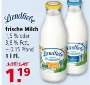 Multi Markt Landliebe Frische  Milch 1L Angebot