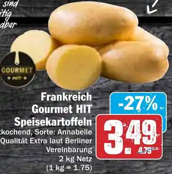 Hit Frankreich Gourmet HIT Speisekartoffeln 2 kg Netz Angebot