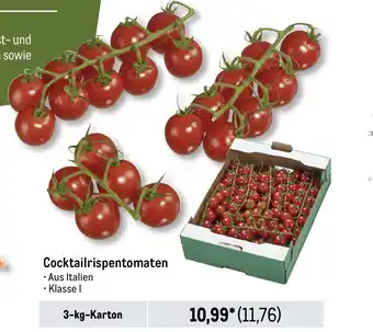 METRO Cocktailrispentomaten 3-kg-Karton Angebot