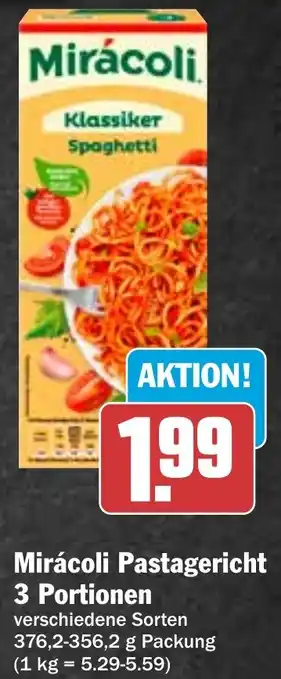 Hit Miracoli Pastagericht 3 Portionen 376,2-356,2 g Packung Angebot