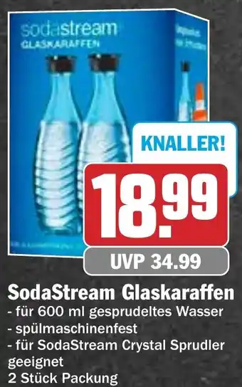 Hit SodaStream Glaskaraffen Angebot