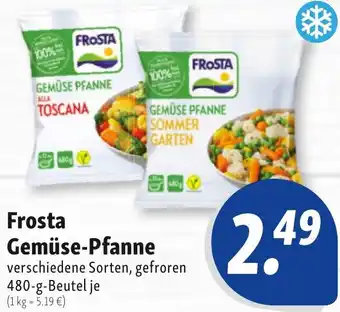 Nah & Frisch Frosta Gemüse-Pfanne 480 g Beutel Angebot