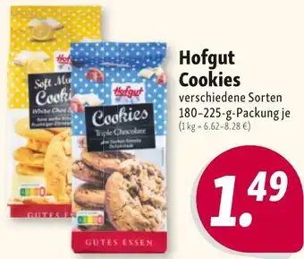 Nah & Frisch Hofgut Cookies 180-225 g Packung Angebot