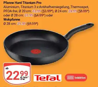 Globus Tefal Pfanne Hard Titanium Pro Angebot