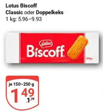 Globus Lotus Biscoff Classic oder Doppelkeks 150-250 g Angebot