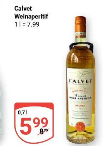 Globus Calvet Weinaperitif 0,7 l Angebot