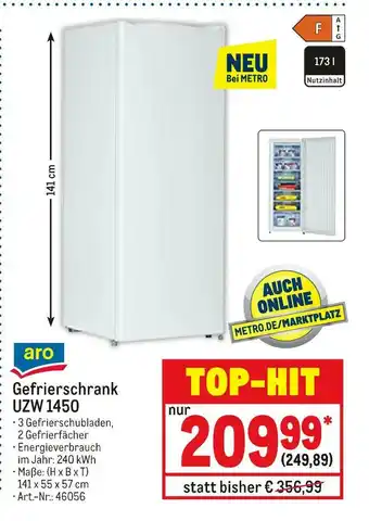 METRO Aro gefrierschrank Angebot