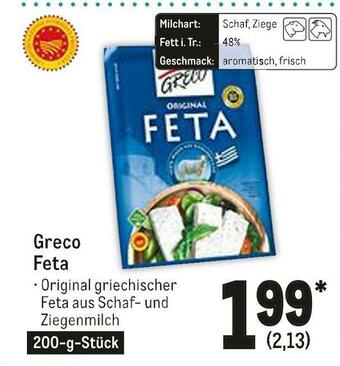 METRO Greco feta Angebot