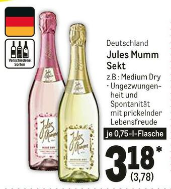 METRO Jules mumm sekt Angebot