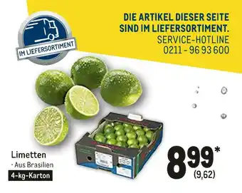 METRO Limetten Angebot