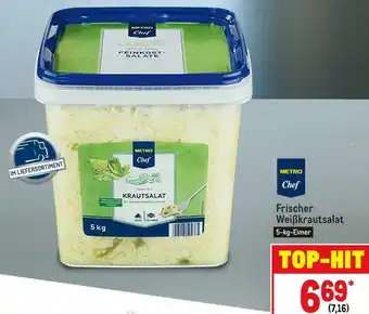 METRO Metro chef frischer weißkrautsalat Angebot