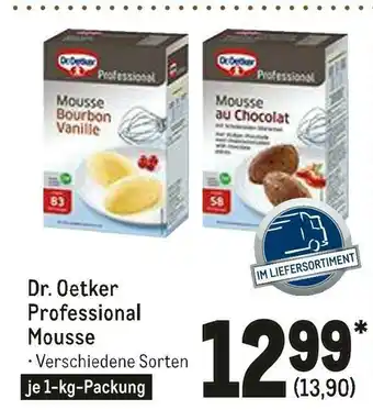 METRO Dr. oetker professional mousse Angebot