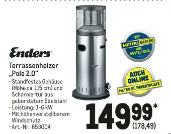 METRO Enders terrassenheizer „polo 2.0“ Angebot