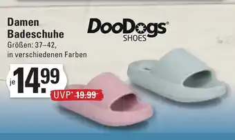 Meyer's Frischemarkt DooDogs Damen Badeschuhe Größen: 37-42, Angebot