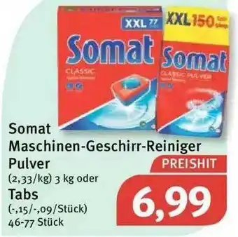 Feneberg Somat Maschinen-geschirr-reiniger Pulver Oder Tabs Angebot