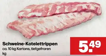 Handelshof Schweine-Kotelettrippen ca. 10 kg Kartons Angebot