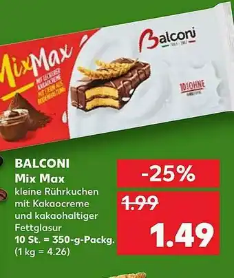 Kaufland Balconi Mix Max Angebot