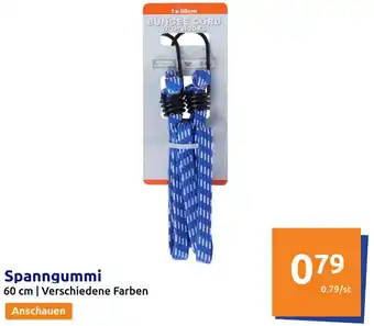 Action Spanngummi 60 cm Angebot