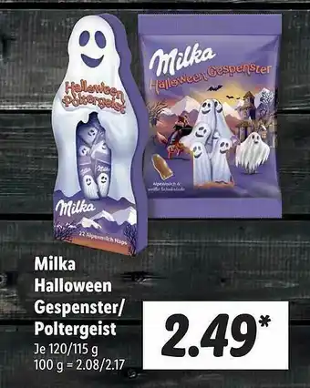 Lidl Milka Halloween Gespenster Oder Poltergeist Angebot