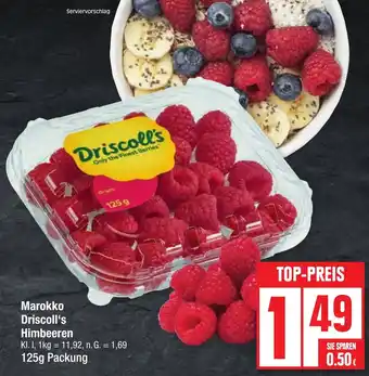 Edeka Marokko Driscoll's Himbeeren 125g Packung Angebot