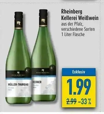 diska Rheinberg Kellerei Weißwein Angebot
